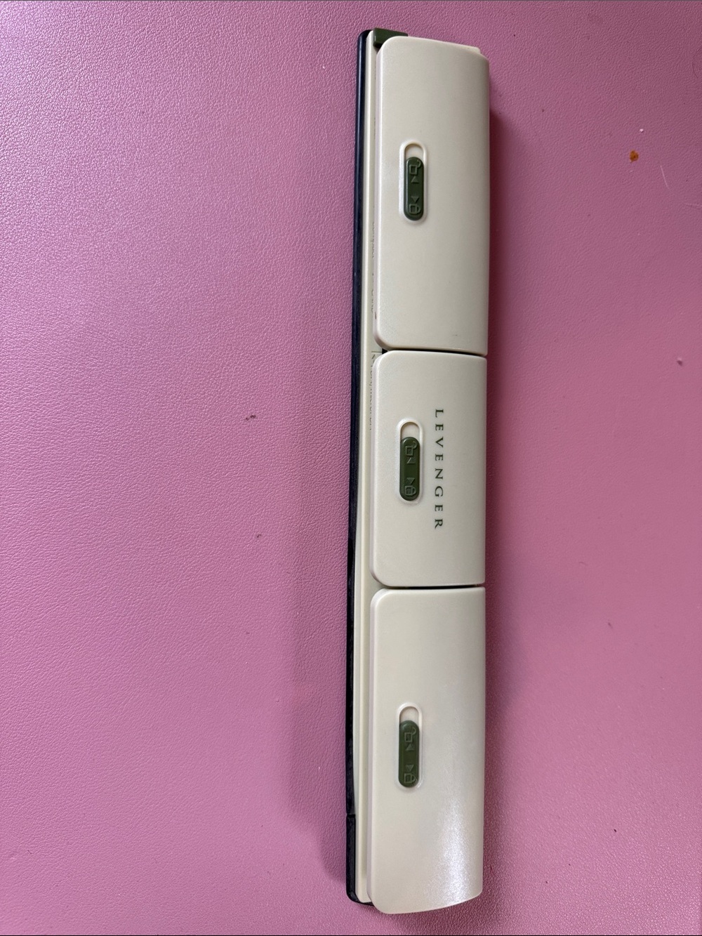 Levenger Circa 1-2-3 Portable Discbound Notebook Punch